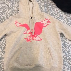Cropped American Eagle hoodie